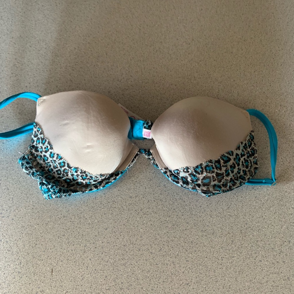 Pink push up bra size 34B